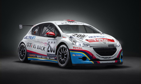 Peugeot 208 GTi Sport выступит в чемпионате VLN-2013